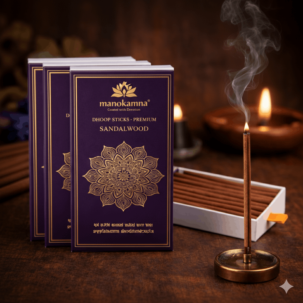 Premium Dhoop Sticks - Pack of Three